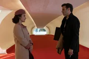 Rachel Brosnahan (Miriam 'Midge' Maisel), Luke Kirby (Lenny Bruce)