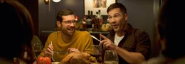 l-r: Bobby (Billy Eichner) , Aaron (Luke Macfarlane)