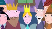 v.li.: Nanny Plum, King Thistle, Queen Thistle, Wise Old Elf, Mrs. Elf v.li.: Nanny Plum, King Thistle, Queen Thistle, Wise Old Elf, Mrs. Elf
