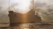 Reconstruction of HMAS Sydney sailing.