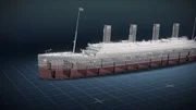 Titanic - 3D-Modell Titanic - 3D-Modell