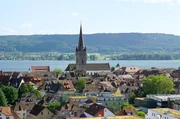 Blick auf Radolfzell. Blick auf Radolfzell.