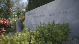 Grab von Ingeborg Bachmann am Klagenfurter Zentralfriedhof Annabichl.