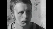 Gerhard Piaskowy vor dem Kampf.