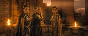 L-R: Kalypso (Kalypso), Hespera (Helen Mirren), Anthea (Rachel Zegler)