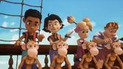 Die Sch&uuml;ler der Pirate Academy sind zum L&auml;use-Suchen bei ihren ungebetenen G&auml;sten verdonnert.