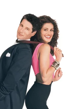 Edward Lewis (Richard Gere), Vivian Ward (Julia Roberts).