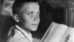 Oleg Trubatschow, 12-j&auml;hriger Sch&uuml;ler aus Stalingrad, f&uuml;hrt ein Tagebuch.