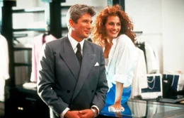 Edward Lewis (Richard Gere), Vivian Ward (Julia Roberts).