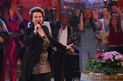 Monika Martin singt beim Schlager-Spa&szlig; mit Andy Borg.