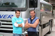 Willi und Milch-LKW-Fahrer Wolfgang