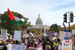 "No Kings"-Protest im Oktober 2025