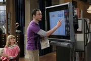 Die Vorbereitungen f&uuml;r eine wissenschaftliche Tagung laufen auf Hochtouren: Bernadette (Melissa Rauch, l.) und Sheldon (Jim Parsons, r.) ...