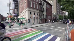 Stra&szlig;e in New York.