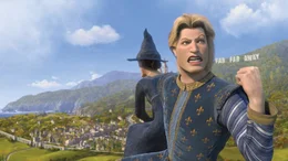 W&auml;hrend Shreks Abwesenheit geht es am K&ouml;nigshofe drunter und dr&uuml;ber: Prinz Charming versucht mal wieder mit List und T&uuml;cke, den Thron an sich zu rei&szlig;en ...