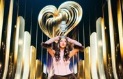 DARA wins the 70th Eurovision Song Contest for Bulgaria, at the Wiener Stadthalle in Vienna, Austria