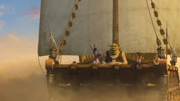 Auf eine lange Reise begeben sich Shrek und seine Freunde, weil das gr&uuml;ne Sumpfmonster partout nicht K&ouml;nig werden will, und deshalb einen passenden Thronfolger auftreiben muss ...
