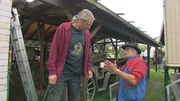 Indianerfan Hartmut (re.) mit Kumpel Kai