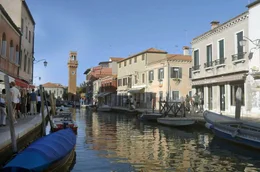 Die Calle dei Vetrai in Murano ist der Boulevard der Glasmacher.