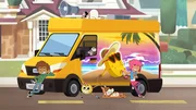 Klaus besorgt einen alten Truck, den er mithilfe der anderen wieder flott machen möchte um darin etwas zu verkaufen. Damit sie Onkel Bob den Eisverkäufer keine Konkurrenz machen, entscheiden sie sich für den Verkauf gesunder Smoothies. Als Onkel Bob aber Wind davon bekommt, fängt er auch an, Smoothies zu verkaufen und fortan liefern sie sich einen erbitterten Kampf um Kunden und die besten Plätze. Onkel Bob sabotiert auch ihren Truck und schließlich erfahren die Kids, wieso er das alles auf sich nimmt: Er benötigt Geld, um seine wahre Liebe operieren zu lassen. Daraufhin schenken sie ihm ihren Truck - ohne genau zu wissen, wer oder was Onkel Bobs wahre Liebe eigentlich ist - Klaus besorgt einen alten Truck, den er mithilfe der anderen wieder flott machen möchte um darin etwas zu verkaufen. Damit sie Onkel Bob den Eisverkäufer keine Konkurrenz machen, entscheiden sie sich für den Verkauf gesunder Smoothies. Als Onkel Bob aber Wind davon bekommt, fängt er auch an, Smoothies zu verkaufen und fortan liefern sie sich einen erbitterten Kampf um Kunden und die besten Plätze. Onkel Bob sabotiert auch ihren Truck und schließlich erfahren die Kids, wieso er das alles auf sich nimmt: Er benötigt Geld, um seine wahre Liebe operieren zu lassen. Daraufhin schenken sie ihm ihren Truck - ohne genau zu wissen, wer oder was Onkel Bobs wahre Liebe eigentlich ist -