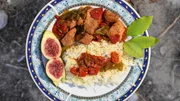Zu Tisch Eub&ouml;a &ndash; Griechenland Schweinefleisch mit Feigen