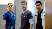 Emily VanCamp (Nicolette «Nic» Nevin), Matt Czuchry (Conrad Hawkins), Manish Dayal (Devon Pravesh) Emily VanCamp (Nicolette «Nic» Nevin), Matt Czuchry (Conrad Hawkins), Manish Dayal (Devon Pravesh)