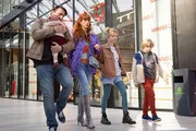 (v.l.n.r.) Ludovic Mullier (C&eacute;dric Chevalme); Morgane Alvaro (Audrey Fleurot); Th&eacute;a (Cypriane Gardin); Eliott (No&eacute; Vandevoorde)