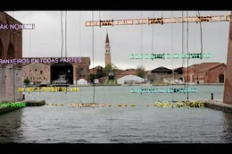 &bdquo;Foreigners everywhere&ldquo; lautet 2024 das Thema der 60. Biennale in Venedig.