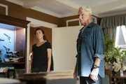Ziva David (Cote de Pablo, l.); Leroy Jethro Gibbs (Mark Harmon, r.) Ziva David (Cote de Pablo, l.); Leroy Jethro Gibbs (Mark Harmon, r.)