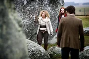 Alex Kingston, Karen Gillan, Matt Smith