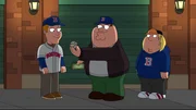 Peter Griffin (Mitte); Chris Griffin (r.) Peter Griffin (Mitte); Chris Griffin (r.)