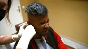 Ben Brahim w&auml;hrend seiner Verwandlung.