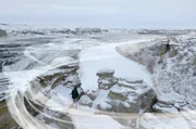 Der Chinook ist nach einer indianischen Legende benannt und weht über die Rocky Mountains in Nordamerika. Der Chinook ist nach einer indianischen Legende benannt und weht über die Rocky Mountains in Nordamerika.