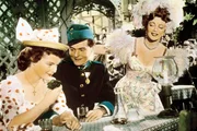 (v.li.): Romy Schneider, Siegfried Breuer jr., Gretl Sch&ouml;rg.