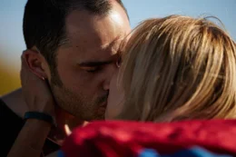 Toby Sebastian (Andre Agassi), Lena Klenke (Steffi Graf).