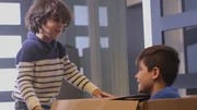 Drama: Unpacking in the new house. Kids playing with the boxes Drama: Unpacking in the new house. Kids playing with the boxes