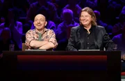 Rateteam-Kapit&auml;n Bernhard Ho&euml;cker mit Operns&auml;nger Klaus Florian Vogt.