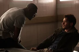 L - R: Sean Briar (Idris Elba), Michael Mason (Richard Madden)