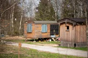 Impression vom Campingplatzgel&auml;nde "Anderswo Camp" im Bayerischen Wald.