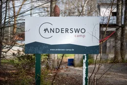 Impression vom Campingplatz "Anderswo Camp" im Bayerischen Wald.