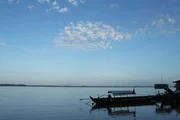 Tonle Sap Lake at sunrise as seen on the 'Cambodia' episode of MEKONG: SOUL OF A RIVER.