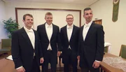 Sie sind die Ordnungsh&uuml;ter des Festes: Die Bruchmeister 2016.
