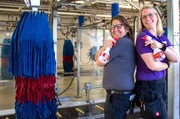 Christine Kaiser und Daniela Menke sind die beiden Chefinnen von Deutschlands gr&ouml;&szlig;ter Autowaschanlage in Stuttgart.
