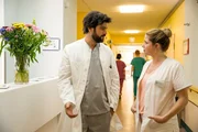 Dr. Anastasios Kyrgios (Jasin Challah), Micki (Caroline Maria Frier) Dr. Anastasios Kyrgios (Jasin Challah), Micki (Caroline Maria Frier)