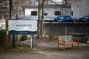 Impression vom Campingplatz "Anderswo Camp" im Bayerischen Wald.