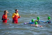 Johanna hat den Seepferdchen und Ostseepiraten das Schwimmen beigebracht.
