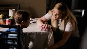 Laurie Mahoney (Judith) tells Robert Levey (Young Corey) what to do to kill his father Laurie Mahoney (Judith) tells Robert Levey (Young Corey) what to do to kill his father