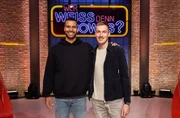 Treten bei "Wer wei&szlig; denn sowas" als Kandidaten an: Die Basketballspieler Johannes Thiemann (l.) und Niels Giffey (r.).