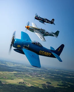 Die Flying Bulls pr&auml;sentieren stolz das neueste Mitglied ihrer Flotte &ndash; die Grumman F8F-2 Bearcat, einen der letzten und leistungsst&auml;rksten jemals gebauten Kolbenmotor-Jagdflugzeuge &ndash; am 12. Juni 2025 in Salzburg, &Ouml;sterreich.