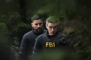 Confetti - When an undercover operation being led by Special Agent Nina Chase (guest star Shantel VanSanten) goes sideways, the team works together to flip their only witness to help them hunt down a rip crew at a cartel wedding. The aftermath leads Nina and Scola to realize they are ready to tie the knot. Pictured (L-R): Zeeko Zaki as Special Agent Omar Adom 'OA' Zidan and John Boyd as Special Agent Stuart Scola.